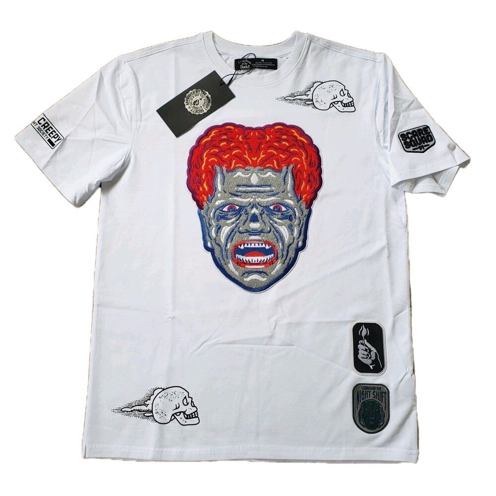 Freeze Max X Are You Afraid Of The Dark? Medium White Midnight Society T-Shirt